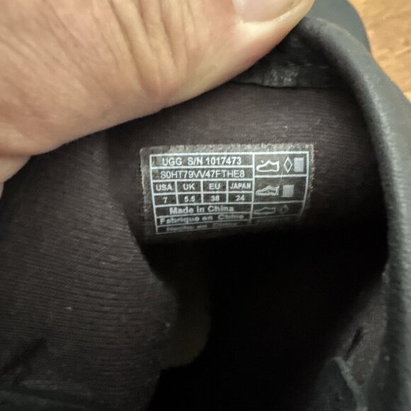 UGG Stephanson Rain Boots Women's Waterproof Tassel English Countryside Size 7 - Picture 6 of 6